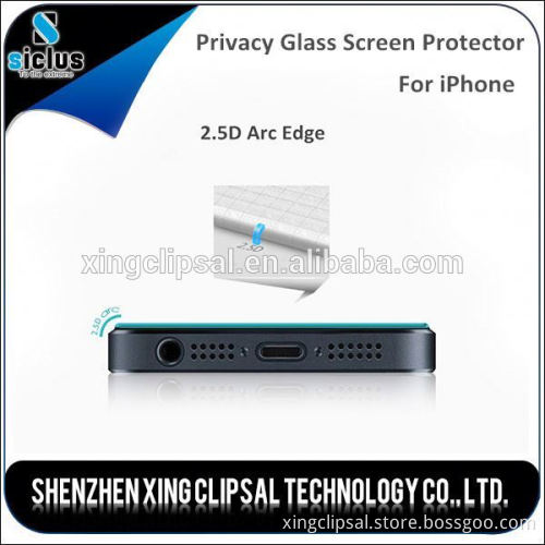 Wholesale Privacy Anti-Scratch Glass 9H Hardness Tempered Glass Screen Protector for iPhone 6 plus